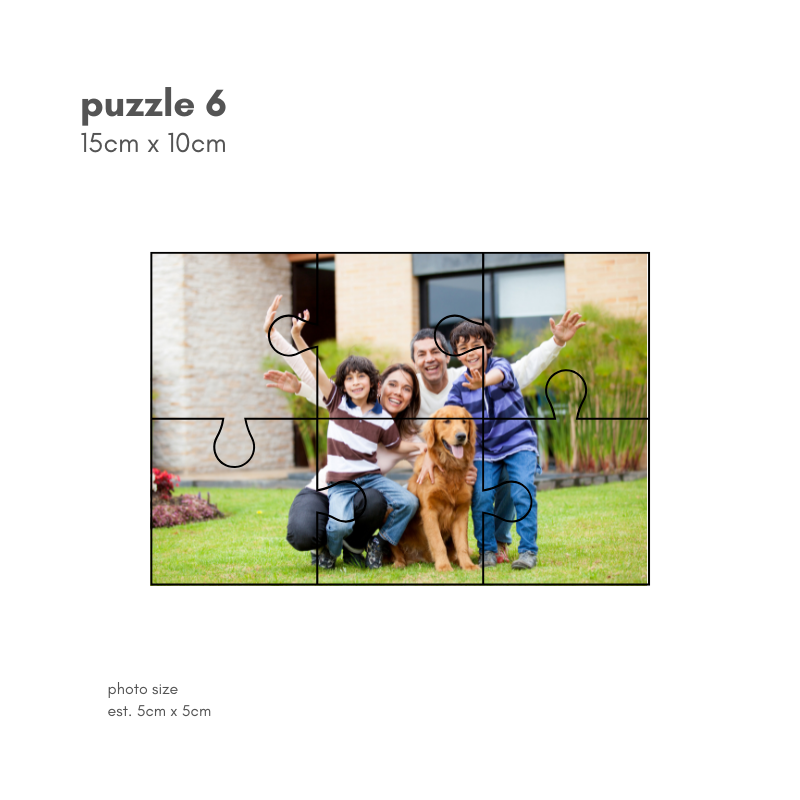Custom Photo Magnet - Puzzle