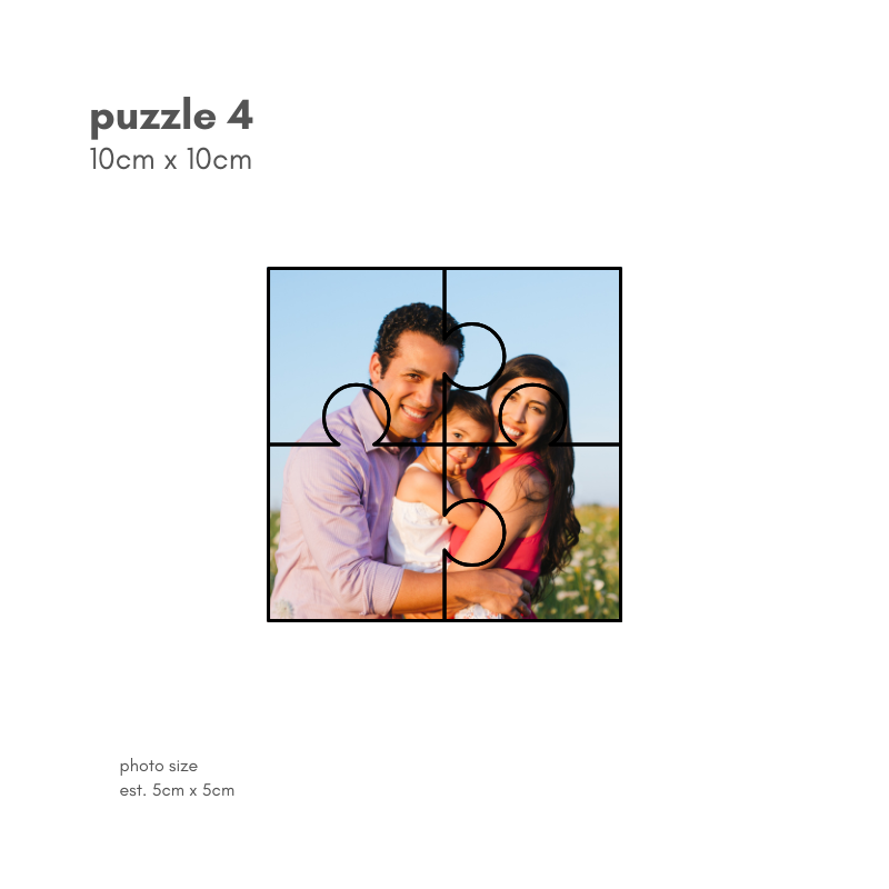 Custom Photo Magnet - Puzzle