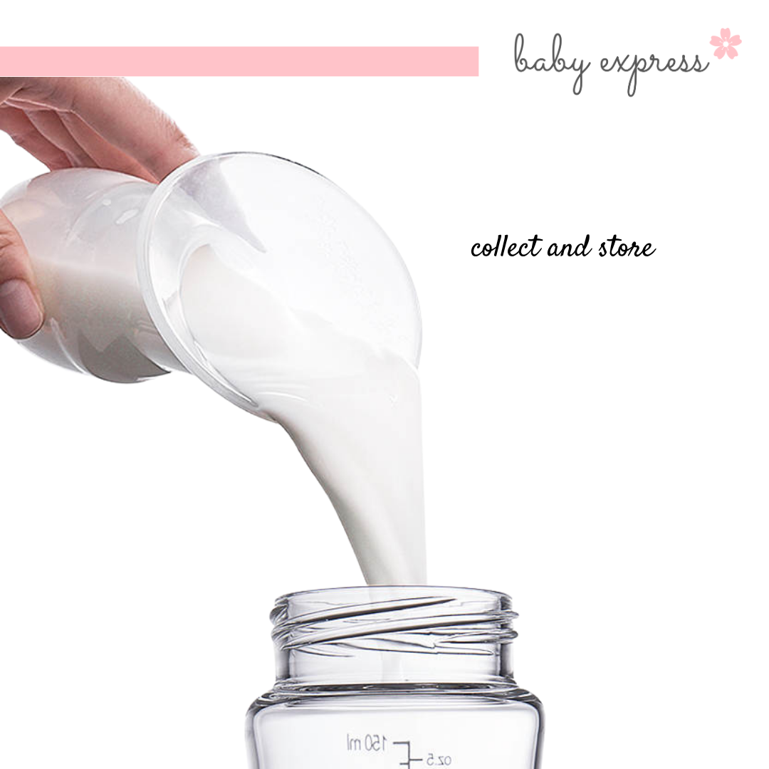 Baby Express Silicone Milk Collector w Base – Parent's Place SG