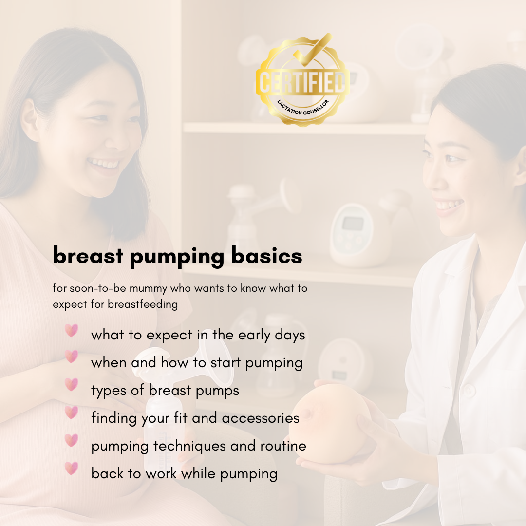 Breast Pumping Basics - introduction to breast pumping – Parent's Place SG