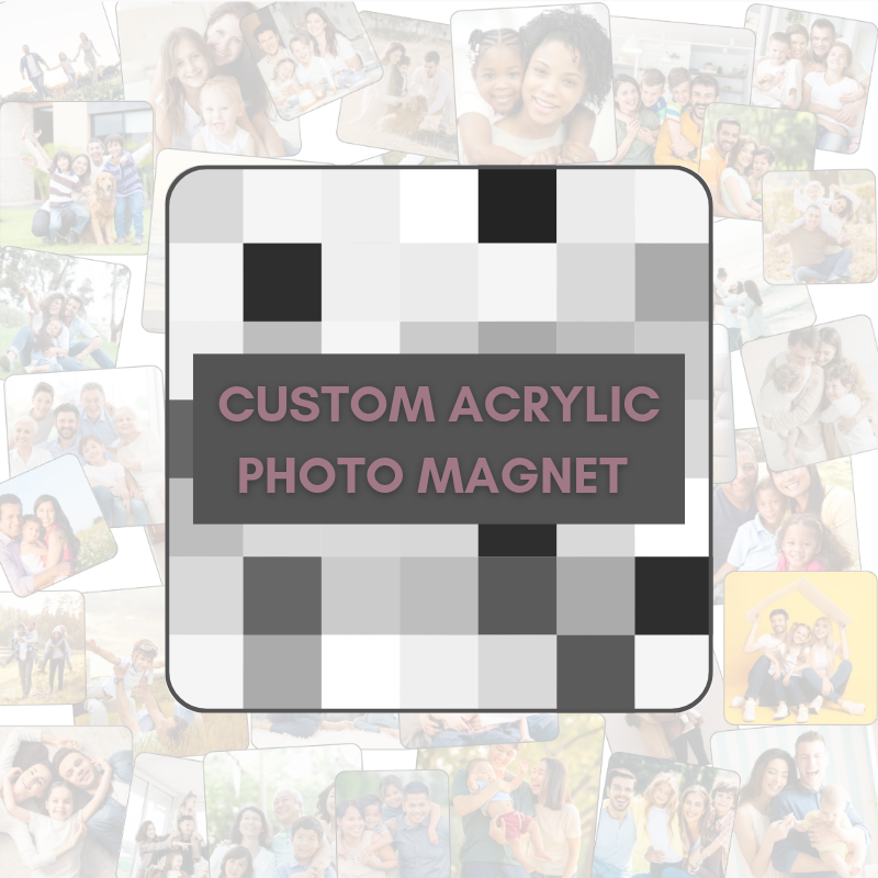 Custom Photo Magnet - 5cm Square