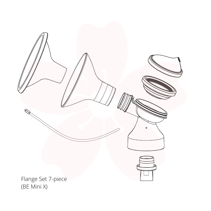 Silicone Handsfree Flange Set